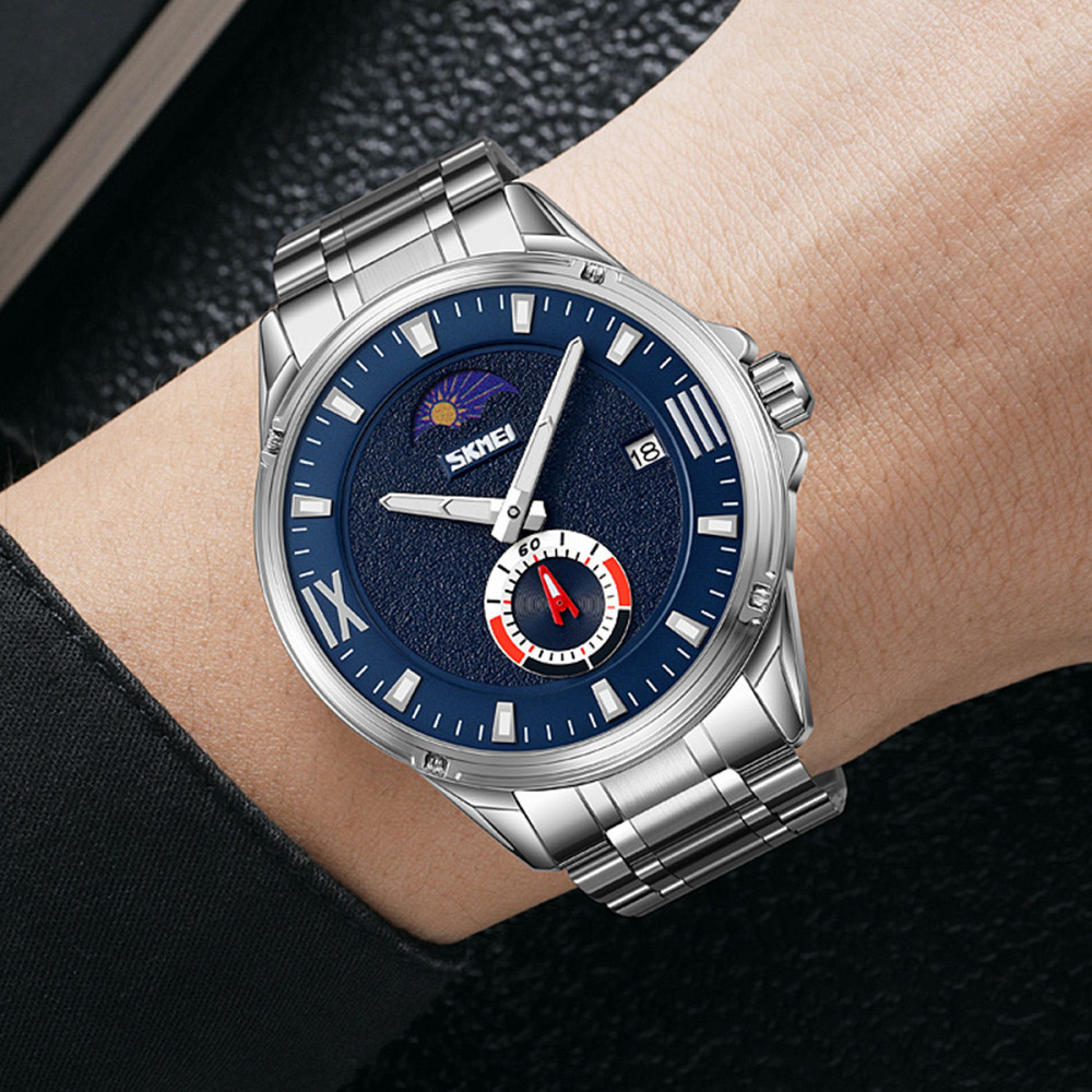 Skmei 9326SIBU Silver-Blue SBR Київ - фото 3