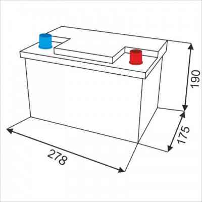 Аккумулятор автомобильный Varta Silver Dynamic 77Аh (577400078) Винница