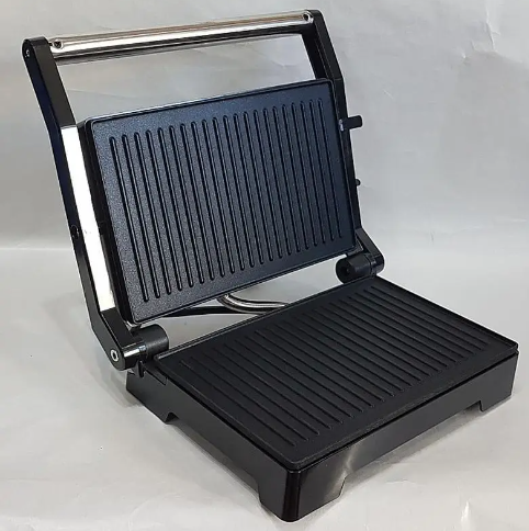 Гриль DOMOTEC MS-7708, 1000 Вт, контактний, антипригарне покриття, розмір 23х14 см, ідеальний для дому Одеса - фото 5