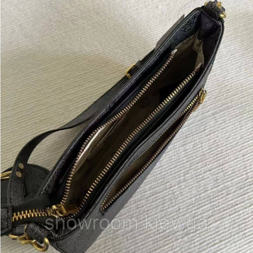 Жіноча сумка багет Guess (H7-13) grey Київ - фото 4