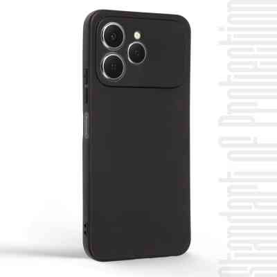 Чехол для мобильного телефона Armorstandart Matte Slim Fit Tecno Spark 40 4G Camera cover Black (ARM87257) Винница