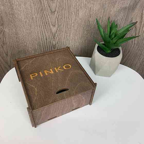 Білий жіночий шкіряний поясний ремінь Пінко, класичний пояс стиль Pinko пташки ( 24154 ) Харьков
