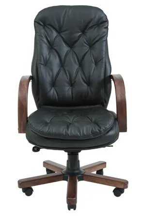 Офісне Крісло Керівника Richman Venice Fly 2230 Wood М3 MultiBlock Чорний Київ