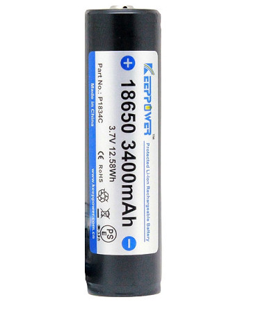Аккумулятор Keeppower Samsung Li-ion 18650 3400mAh (P1834C) с защитой Винница - изображение 3