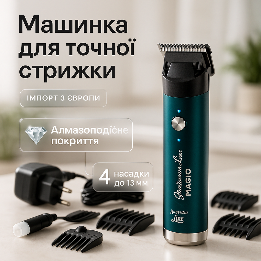 Професійна машинка для стрижки голови, Професійна машинка для стрижки волосся та бороди BD-61 Львів - фото 18