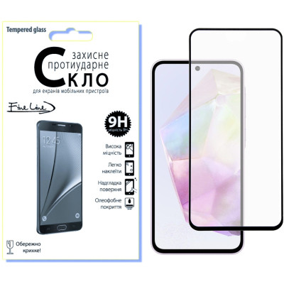 Скло захисне Fine Line Samsung Galaxy A35 Black (FL-TGFG-344) Вінниця - фото 1