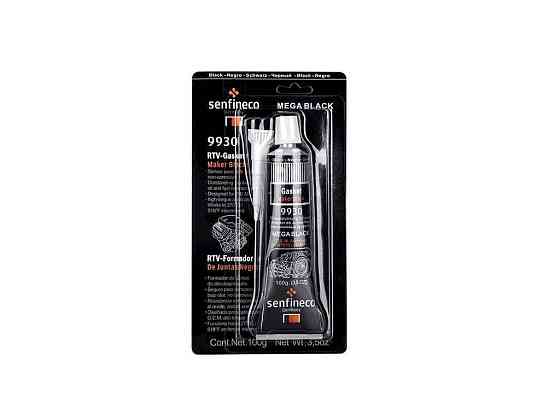 Силиконовый герметик черный RTV Silicone Black 100г ТМ SENFINECO Киев