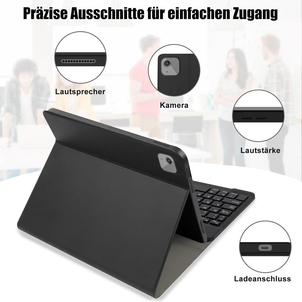 Чохол DINGRICH з клавіатурою для iPad Air 5 2022/Air 4 2020 10.9/iPad 4-го покоління 10.9 / iPad Pro 11 2018 Дніпро - фото 3