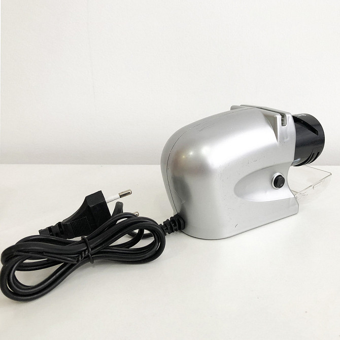 Міні точильний верстат ELECTRIC SHARPENER 220 В, Побутова електроточила для ножів, Ножеточка OM-327 від мережі Київ - фото 3