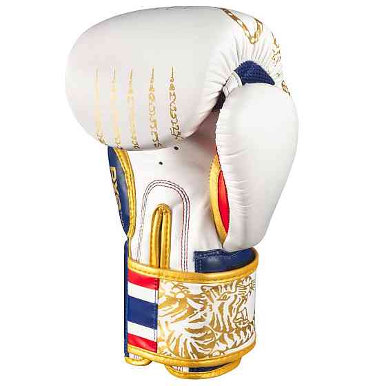 Боксерські рукавиці Phantom Muay Thai Gold Limited Edition 12 унцій (бинти в подарунок) Каменское