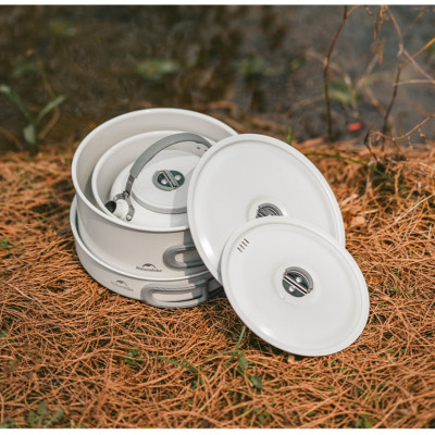 Котел туристический Naturehike CNK2450CF013, 1.7 л, алюміній (6927595711972) Винница - изображение 1