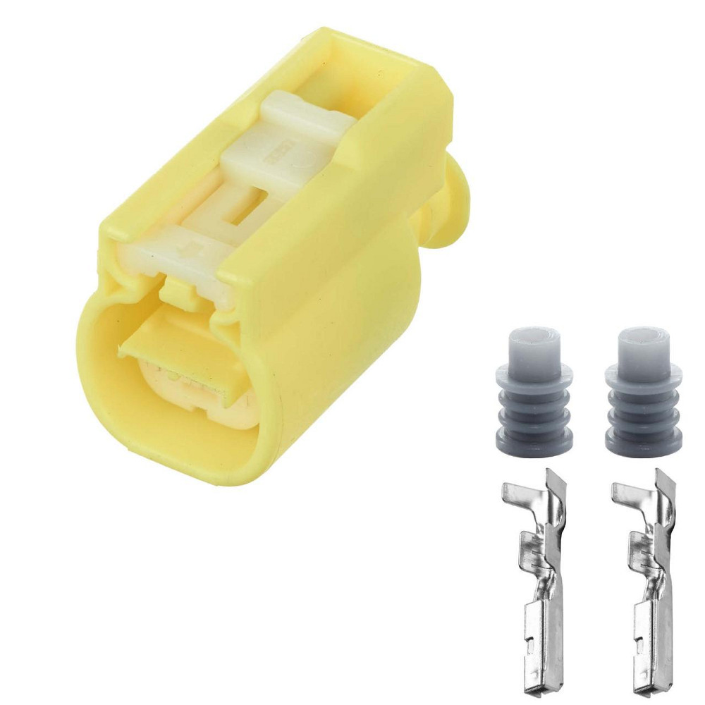 Роз'єм конектор 2-кон., Жгут Датчиков Удара, 7C83-5524-77283-5524-7 YAZAKI Японія Багато Lexus, Toyota 40120 Київ - фото 1