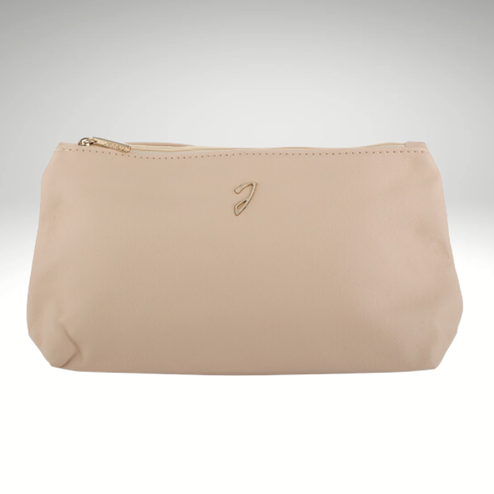 Косметичка бежевая, JANEKE Black Pouch Medium 25х13х7 см Славянск - изображение 1