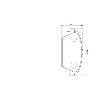 Гальмівні колодки Bosch 0 986 424 791 Вінниця