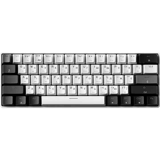 Клавіатура GamePro Genesis Infinity MK130BW Black/White 12728 Харків