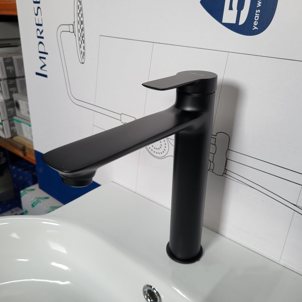 Змішувач для раковини високий Volle LIBRA de la noche чорний/матовий 1521.010204 Київ - фото 4