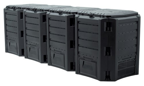 Компостер садовий PROSPERPLAST MODULE COMPOGREEN 1600 л, черный Киев - изображение 6