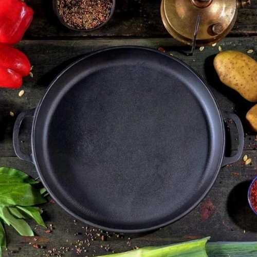 Жаровня d40*4 см чавунна лита 400-40 Ук Майстерня Житомир