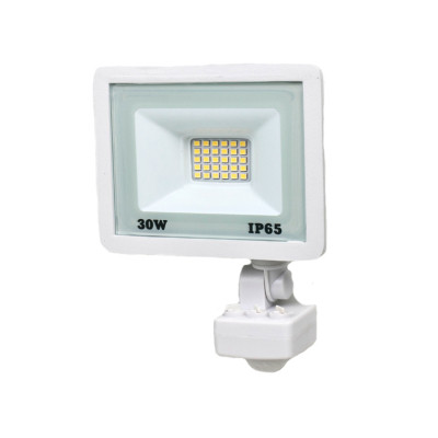 Прожектор Lightwell LW-FL-W-30-S 30 W з датчиком руху Вінниця - фото 1