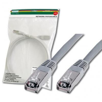 Патч-корд Digitus 2м, cat.5e, SF-UTP, AWG 26/7, gray (DK-1531-020) Вінниця - фото 1