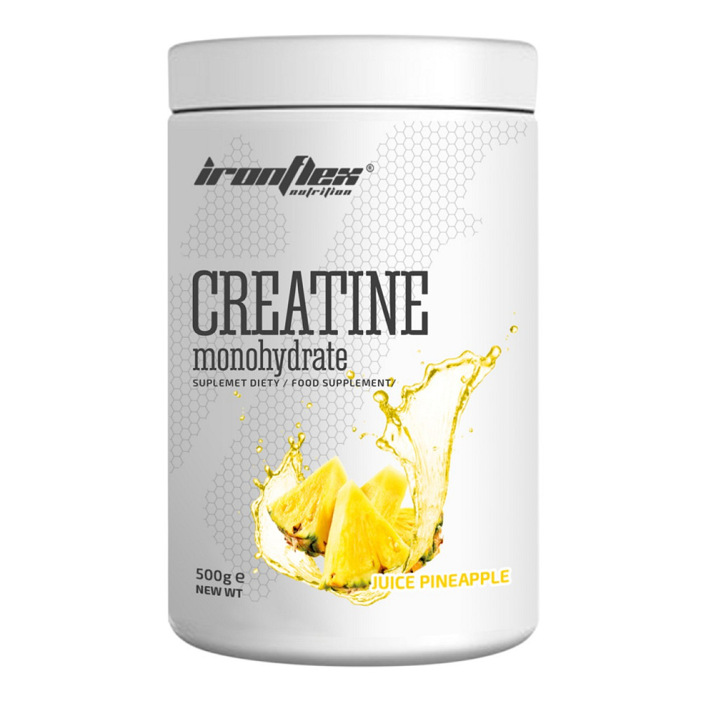 Креатин IronFlex Creatine Monohydrate 500 g (Pineapple juice) Луцк - изображение 1