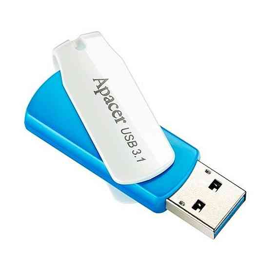 Flash Apacer USB 3.2 Gen1 AH357 128GB Blue (AP128GAH357U-1) Київ