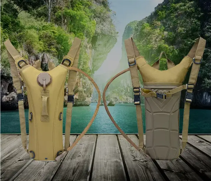 Тактическая питьевая система гидратор KMS (гидропак + рюкзак) Хаки Винница - изображение 7