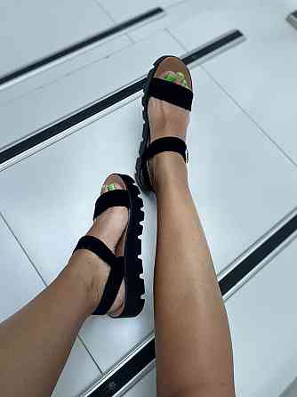 Kentro Босоніжки жіночі KENTO 3222 чорні (літо, замша натуральна) (923) лише 39р. Коломыя