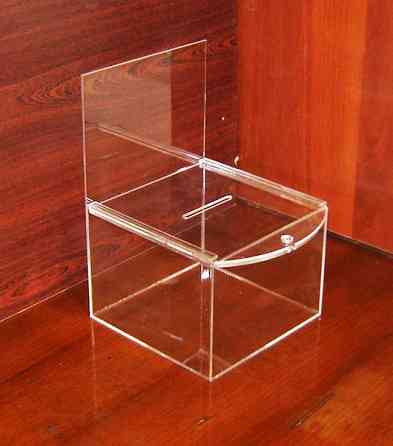 Ящик для пожертвований EKOSTAR 200х200х150/300мм Киев