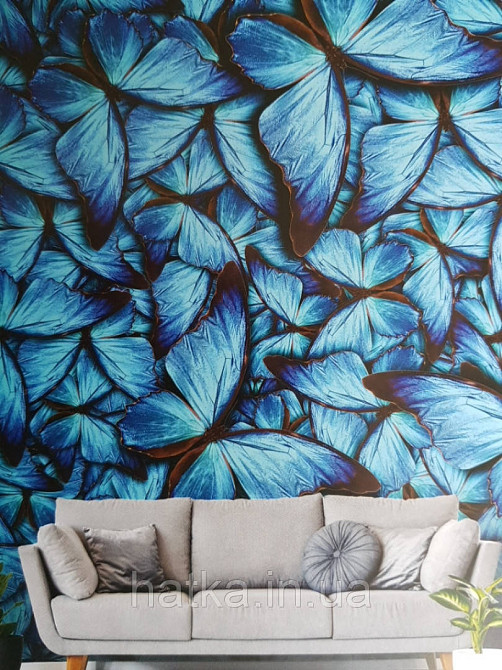 Шпалери вінілові на флізелін тварини птахи риби Київ - фото 6