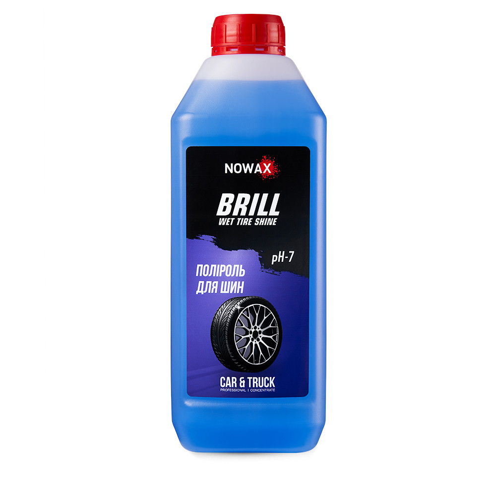 Полироль для шин Nowax Brill Wet Tire Shine 1л Львов - изображение 1
