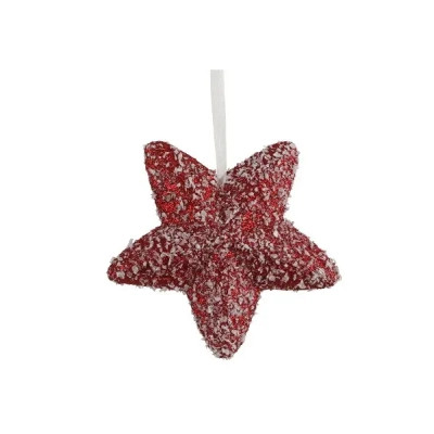 Украшение декоративное House Of Seasons Звезда красная 15 см (8718861624687SNIG) Винница - изображение 1