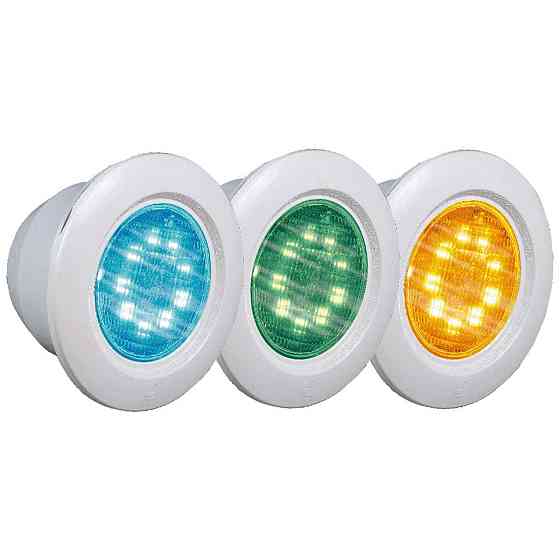 Hayward Прожектор светодиодный Hayward 3481LDRGB3DGR. 16 Вт. RGB. (PAR56. под лайнер. Light Grey) Киев