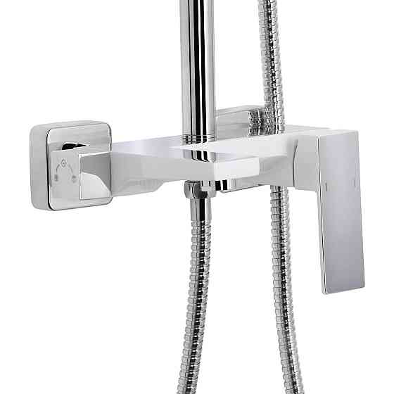 Душова система універсальна Qtap Gemini на три споживачі (з виливом) QTGEM111CRW45687 Chrome/White Київ