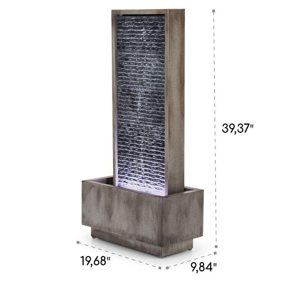 Садовый фонтан Imperia для внутреннего и наружного применения, насос 10 Вт, кабель 10 м, оцинкованный Ровно - изображение 9