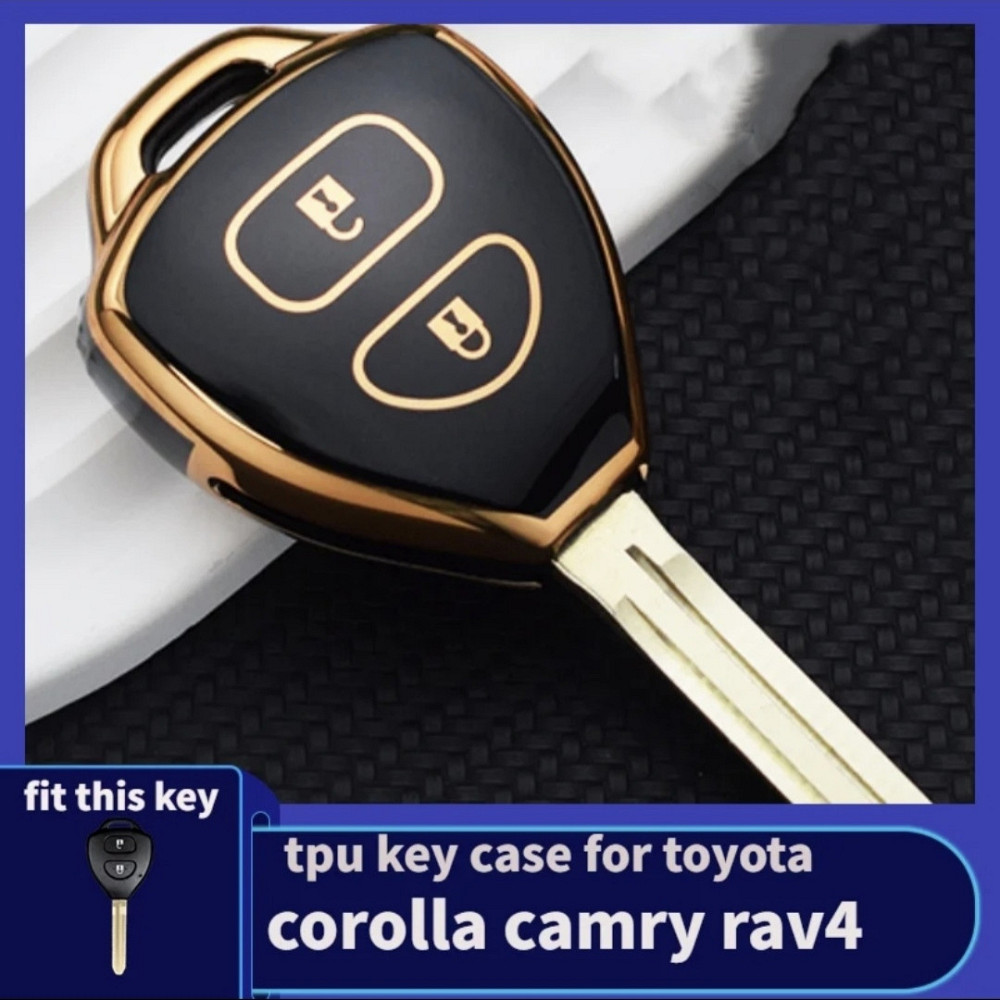 Захисний чохол для автомобільного ключа Toyota Чорний Смела - изображение 2