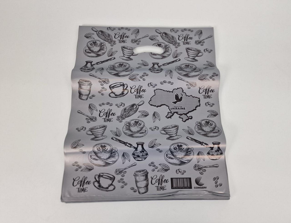 Пакет\прорезн\р (40*50) КАВА Серебро 