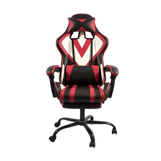 Крісло Гелексі Метал М-1 (Tilt) Чорний + Червоний Київ