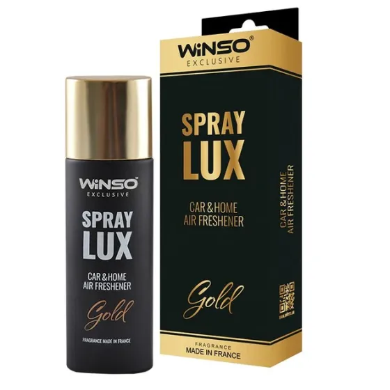 Освежитель воздуха WINSO Spray Lux Exclusive Gold 55 мл — благородный аромат роскоши Ковель