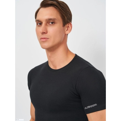 Футболка Kappa T-shirt Mezza Manica Girocollo K1306 Nero чорний M (8052394816592) Вінниця - фото 4