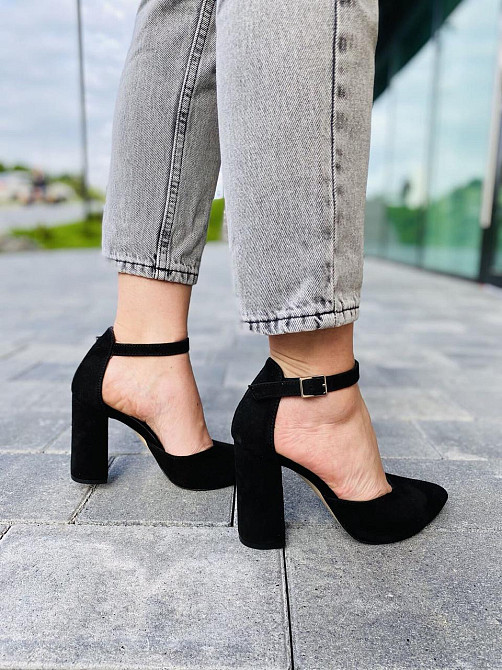 Wright Босоніжки жіночі WRIGHT 9535 чорні (літо, замша натуральна) (4506) Коломыя - изображение 3