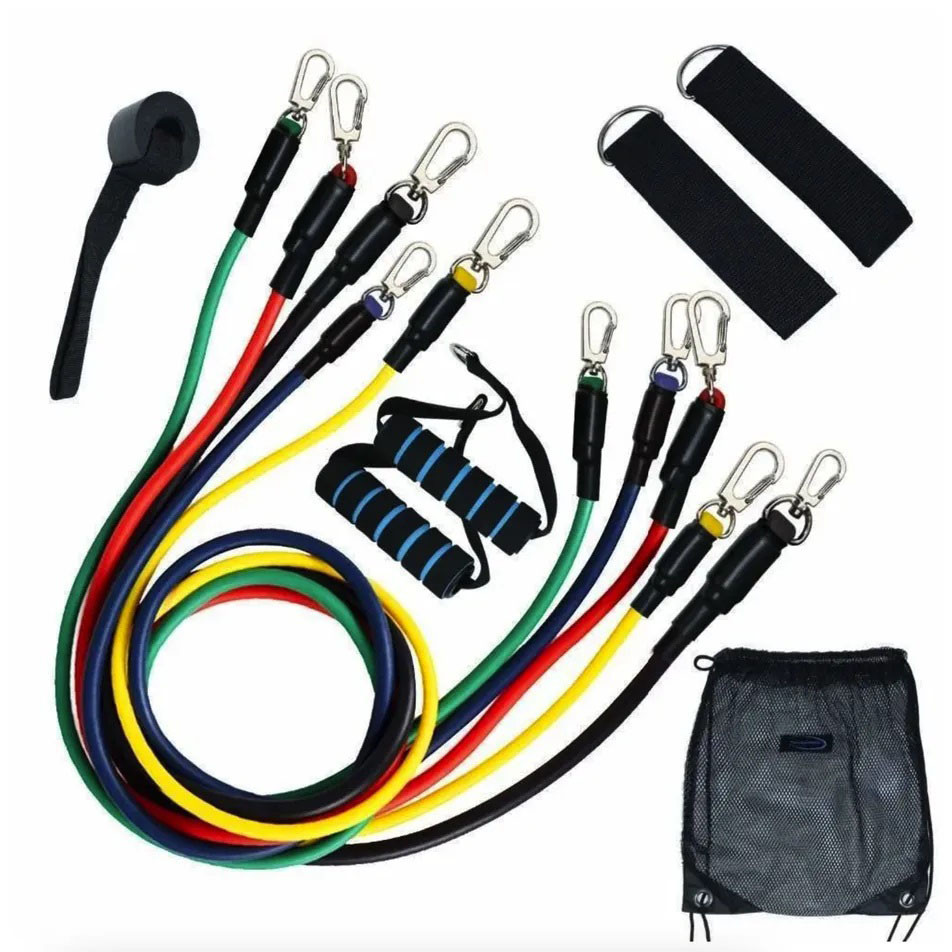 Спортивные резинки эспандер exercise, Резинки для спорта фитнеса подтягиваний, Эспандер тренажерный IC-43 Львов - изображение 8