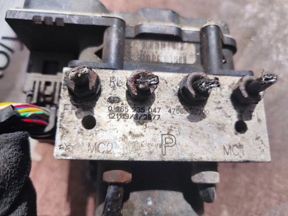 Блок ABS Nissan Note E11 2005-2012 (0265235047) Ковель - фото 4