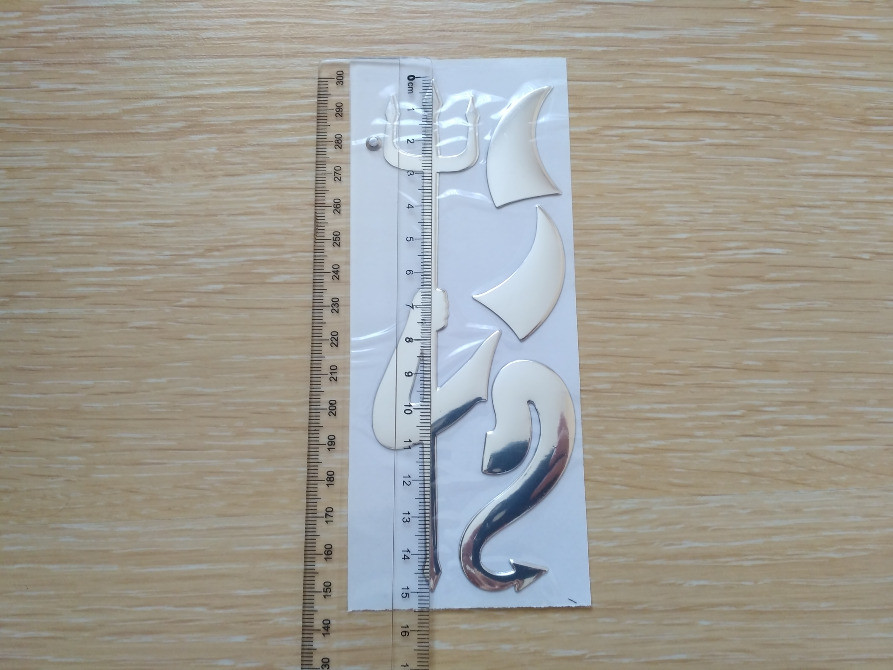 Наклейка опукла на значок авто Київ - фото 3