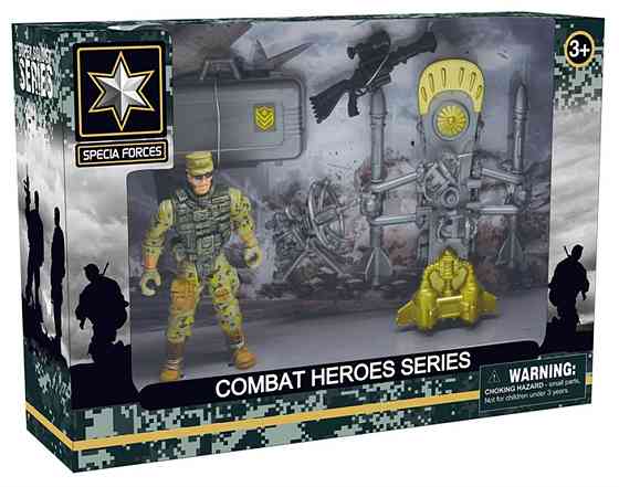 Іграшковий набір DIY Toys Фігурка військового з обладнанням (CJ-2175184) (6809368) Київ