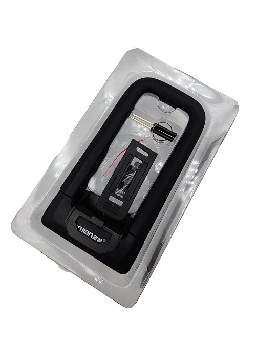 Замок для велосипеда скоба U-look SUO-019 Feel Fit Черный Бровары - изображение 4