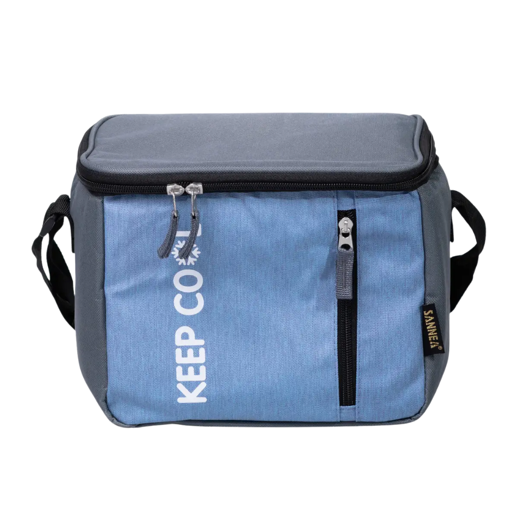 Термосумка холодильник 8 (л) для їжі, напоїв, пива холодильна сумка для риболовлі та пікніка Блакитний HP-14-16 Коломыя - изображение 1