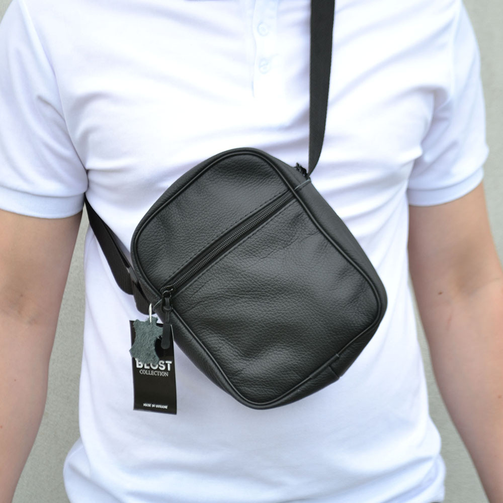 Городская сумка мессенджер, Офисная сумка для документов Барсетка мужская через плечо RG-75 Львов - изображение 2