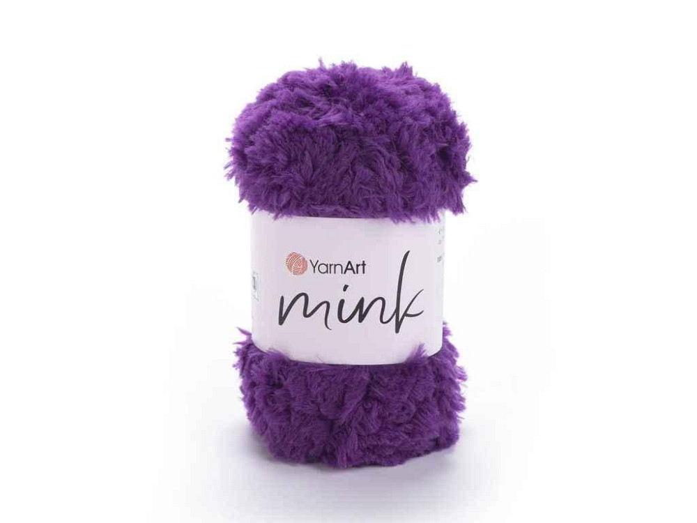Пряжа Mink сиреневый 100% полиамид 75м 50г арт.338 10шт/уп ТМ YARNART Киев - изображение 1