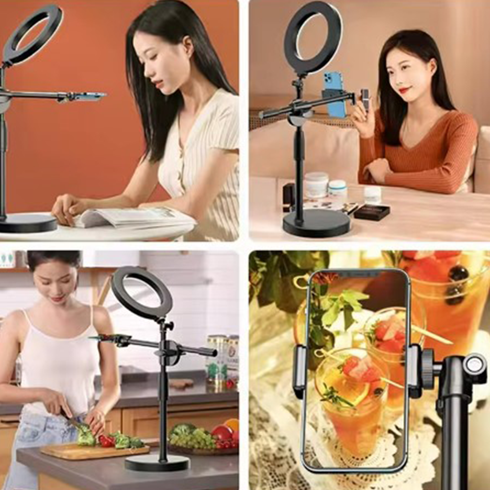 Штатив-журавль для телефона с креплением под лампу 35-60 см, HA-19 / Держатель телефона / Стойка для телефона Киев - изображение 10